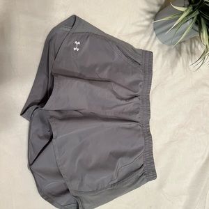 Under Armour running shorts with pockets